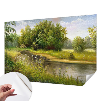 Detská fototapeta s motívom vidieckej krajiny