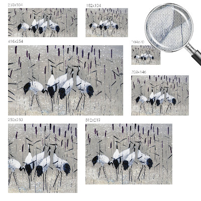 Detská tapeta Harmonické žeriavy