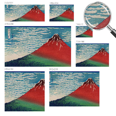 Samolepiaca fototapeta Červená hora