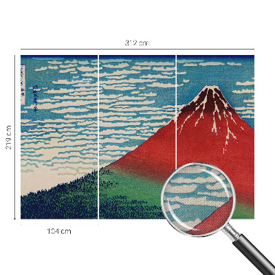 Samolepiaca fototapeta Červená hora