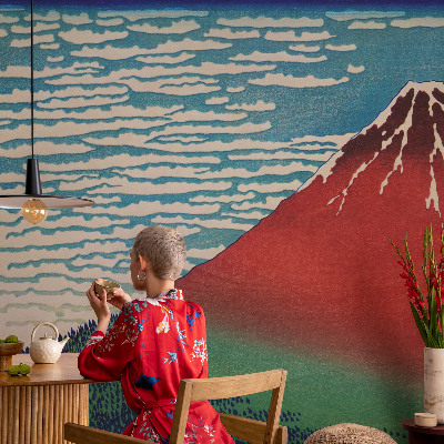 Samolepiaca fototapeta Červená hora