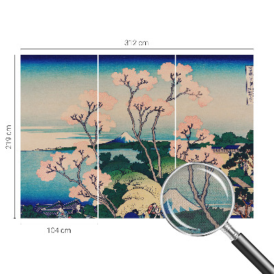 Tapeta do obývačky Čerešňové kvety