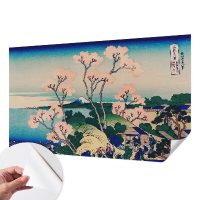 Tapeta do obývačky Čerešňové kvety