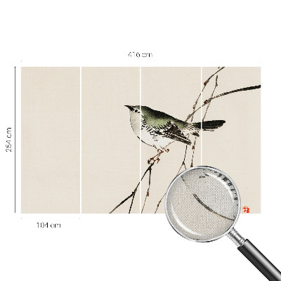 Tapety na stenu samolepiace Harmonický vták