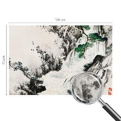 Samolepiaca fototapeta do detskej izby Prírodný vodopád