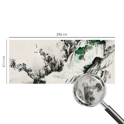 Samolepiaca fototapeta do detskej izby Prírodný vodopád