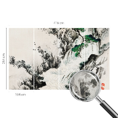 Samolepiaca fototapeta do detskej izby Prírodný vodopád