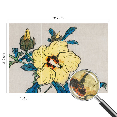 3D fototapeta Žltý kvet