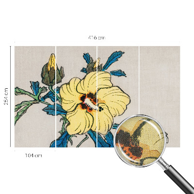 3D fototapeta Žltý kvet