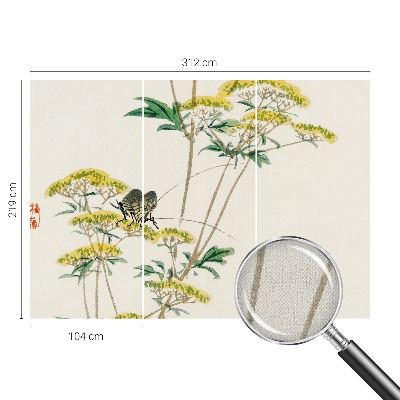 3D tapeta Kvety príroda