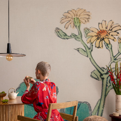 Detská fototapeta Kvet a listy