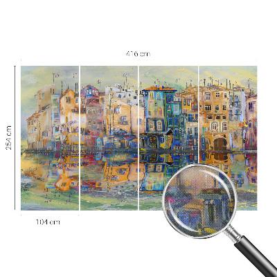 Detská tapeta Magické mesto