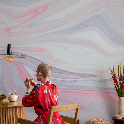 Moderná tapeta na stenu Pastelový vír