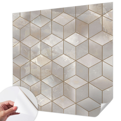 3D tapeta Geometrická mozaika