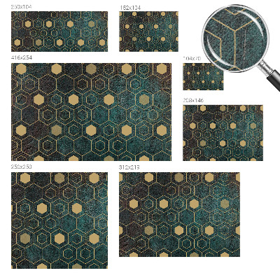 Detská fototapeta Geometrické šesťuholníky