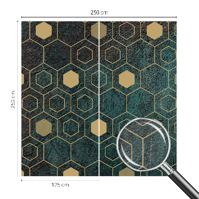 Detská fototapeta Geometrické šesťuholníky