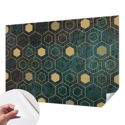 Detská fototapeta Geometrické šesťuholníky