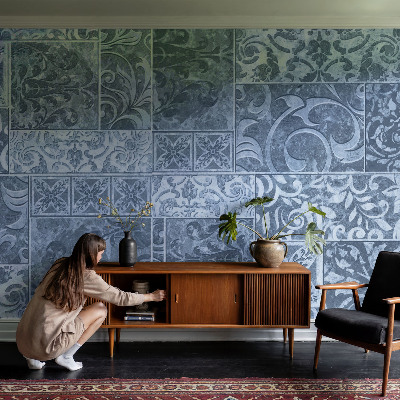 Detská fototapeta na stenu Rastlinné ozdoby