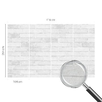 Samolepiaca fototapeta Tehlová stena