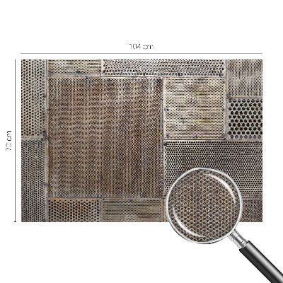 3D fototapeta Kovové vzory