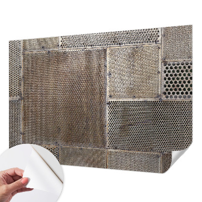 3D fototapeta Kovové vzory