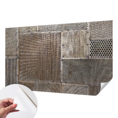 3D fototapeta Kovové vzory