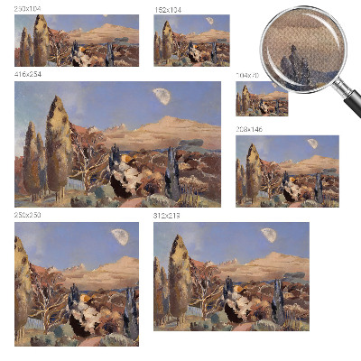 Detská fototapeta Lesná krajina