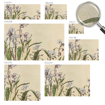 Detská tapeta Kvetinová elegancia