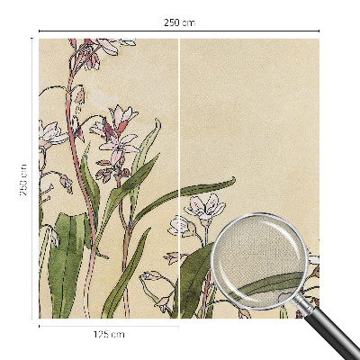 Detská tapeta Kvetinová elegancia