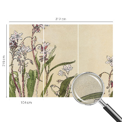 Detská tapeta Kvetinová elegancia