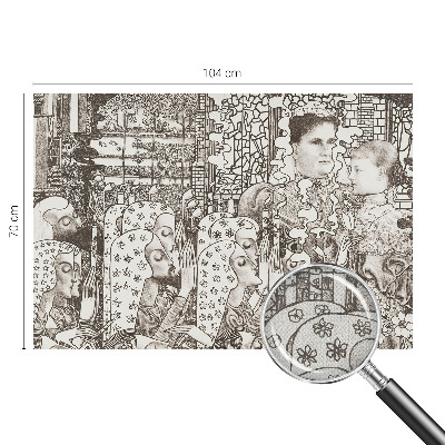 Moderná tapeta na stenu Kvetinové portréty