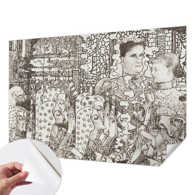 Moderná tapeta na stenu Kvetinové portréty