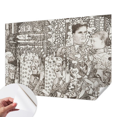 Moderná tapeta na stenu Kvetinové portréty