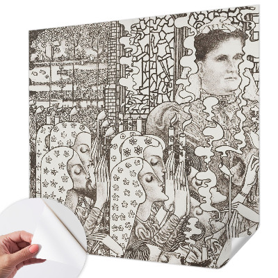 Moderná tapeta na stenu Kvetinové portréty