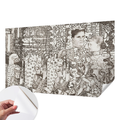 Moderná tapeta na stenu Kvetinové portréty