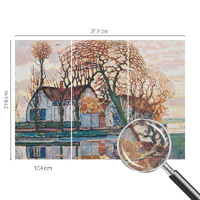 Samolepiaca fototapeta do detskej izby Idylická krajina