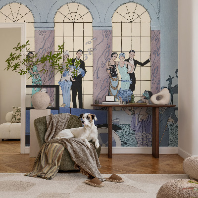 Samolepiaca fototapeta do spálne Art deco