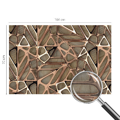 3D tapeta na stenu Geometrický vzor