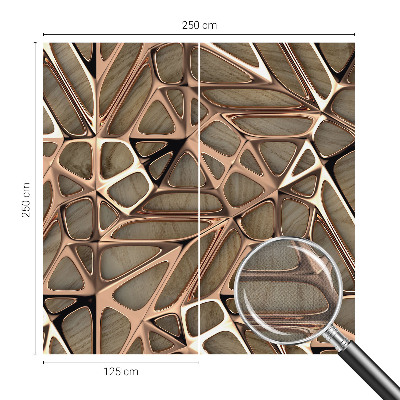 3D tapeta na stenu Geometrický vzor