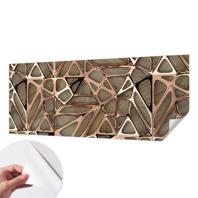 3D tapeta na stenu Geometrický vzor