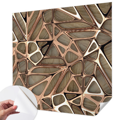 3D tapeta na stenu Geometrický vzor