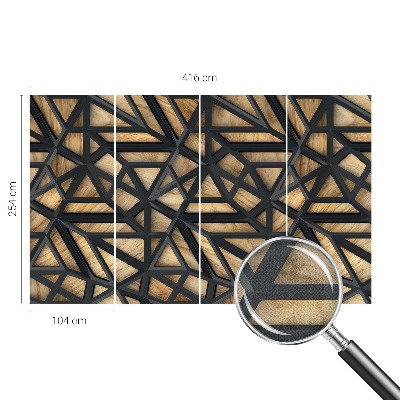 Detská fototapeta Geometrické prepojenie