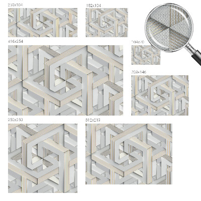 Fototapeta do detskej izby Iluzorné formy