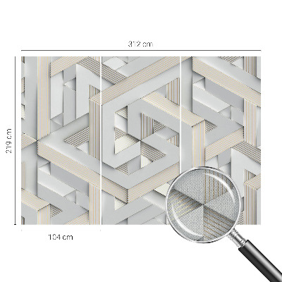 Fototapeta do detskej izby Iluzorné formy