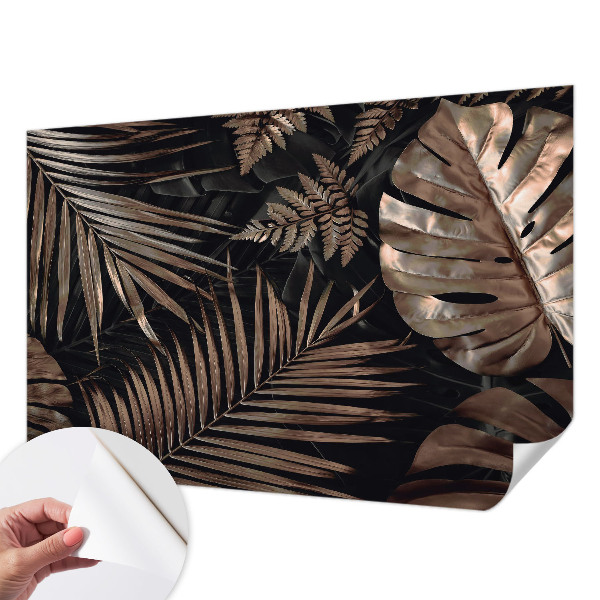 Fotografická tapeta do detskej izby Exotické listy