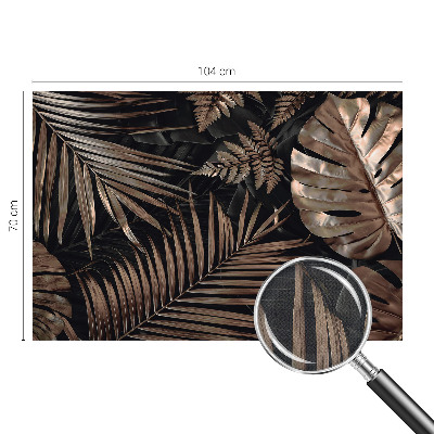 Fotografická tapeta do detskej izby Exotické listy