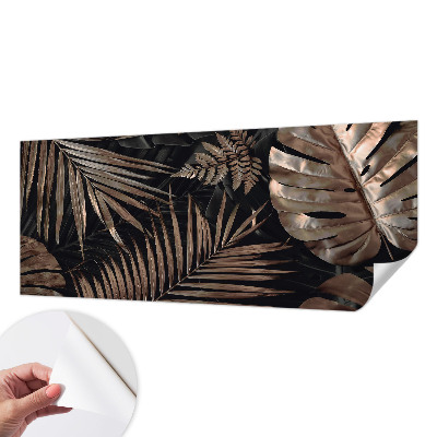 Fotografická tapeta do detskej izby Exotické listy