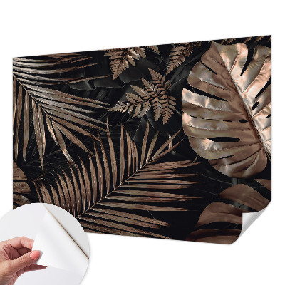 Fotografická tapeta do detskej izby Exotické listy