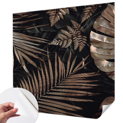 Fotografická tapeta do detskej izby Exotické listy