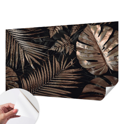 Fotografická tapeta do detskej izby Exotické listy